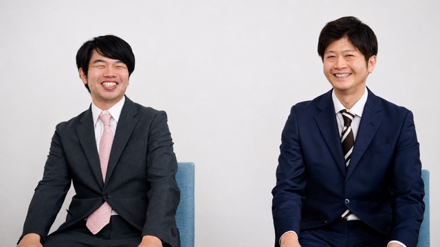 左に井林雄太先生、右に市川峰大先生が並ぶ医師フリートーク