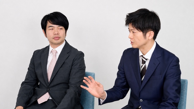 医師の意思決定をテーマに対話する井林先生と市川先生